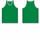 Athletic Knit (AK) B1325Y-210 Youth Kelly Green/White League Basketball Jersey