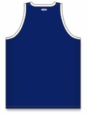 Athletic Knit (AK) B1325M-216 Mens Navy/White League Basketball Jersey