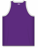 Athletic Knit (AK) B1325L-220 Ladies Purple/White League Basketball Jersey