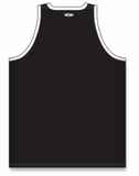 Athletic Knit (AK) B1325Y-221 Youth Black/White League Basketball Jersey