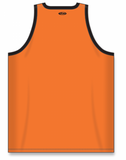 Athletic Knit (AK) B1325L-263 Ladies Orange/Black League Basketball Jersey