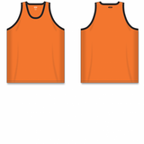 Athletic Knit (AK) B1325Y-263 Youth Orange/Black League Basketball Jersey
