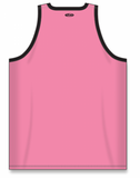 Athletic Knit (AK) B1325M-276 Mens Pink/Black League Basketball Jersey