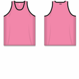 Athletic Knit (AK) B1325M-276 Mens Pink/Black League Basketball Jersey