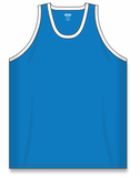 Athletic Knit (AK) B1325L-289 Ladies Pro Blue/White League Basketball Jersey
