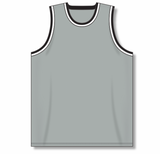 Athletic Knit (AK) B1710A-112 Adult San Antonio Spurs Grey Pro Basketball Jersey