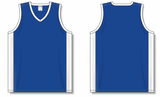 Athletic Knit (AK) B2115M-206 Mens Royal Blue/White Pro Basketball Jersey