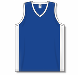 Athletic Knit (AK) B2115Y-206 Youth Royal Blue/White Pro Basketball Jersey