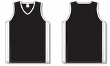Athletic Knit (AK) B2115L-221 Ladies Black/White Pro Basketball Jersey