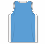 Athletic Knit (AK) B2115L-227 Ladies Sky Blue/White Pro Basketball Jersey