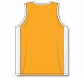 Athletic Knit (AK) B2115Y-236 Youth Gold/White Pro Basketball Jersey