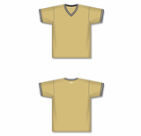 Athletic Knit (AK) S1333A-281 Adult Vegas Gold/Black/White Soccer Jersey