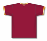 Athletic Knit (AK) S1333A-427 Adult AV Red/Gold/White Soccer Jersey