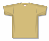 Athletic Knit (AK) BA1347A-008 Adult Vegas Gold Two-Button Baseball Jersey