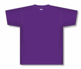 Athletic Knit (AK) BA1347Y-010 Youth Purple Two-Button Baseball Jersey