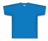 Athletic Knit (AK) BA1347Y-019 Youth Pro Blue Two-Button Baseball Jersey