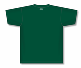Athletic Knit (AK) BA1347A-029 Adult Dark Green Two-Button Baseball Jersey