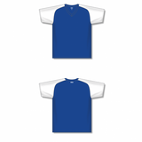 Athletic Knit (AK) S1375L-206 Ladies Royal Blue/White Soccer Jersey