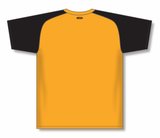 Athletic Knit (AK) S1375Y-213 Youth Gold/Black Soccer Jersey