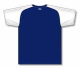 Athletic Knit (AK) S1375L-216 Ladies Navy/White Soccer Jersey