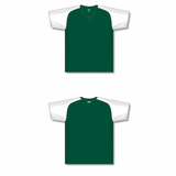 Athletic Knit (AK) S1375Y-260 Youth Dark Green/White Soccer Jersey