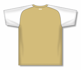 Athletic Knit (AK) V1375Y-280 Youth Vegas Gold/White Volleyball Jersey