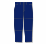 Athletic Knit (AK) BA1390Y-004 Youth Navy Pro Baseball Pants