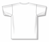 Athletic Knit (AK) BA1800M-000 Mens White Pullover Baseball Jersey