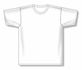 Athletic Knit (AK) S1800M-000 Mens White Soccer Jersey