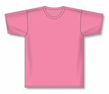 Athletic Knit (AK) BA1800L-014 Ladies Pink Pullover Baseball Jersey