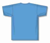 Athletic Knit (AK) BA1800M-018 Mens Sky Blue Pullover Baseball Jersey