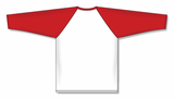 Athletic Knit (AK) S1846Y-209 Youth White/Red Soccer Jersey