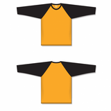 Athletic Knit (AK) S1846Y-213 Youth Gold/Black Soccer Jersey