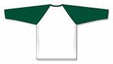 Athletic Knit (AK) S1846A-279 Adult White/Dark Green Soccer Jersey