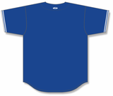Athletic Knit (AK) BA5500A-TOR568 Toronto Royal Blue Adult Full Button Baseball Jersey