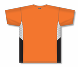 Athletic Knit (AK) S563 Orange/White/Black Soccer Jersey - PSH Sports