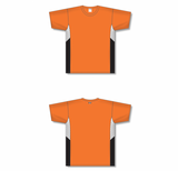 Athletic Knit (AK) S563 Orange/White/Black Soccer Jersey - PSH Sports