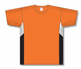 Athletic Knit (AK) S563 Orange/White/Black Soccer Jersey - PSH Sports