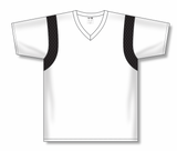 Athletic Knit (AK) S569 White/Black Soccer Jersey - PSH Sports