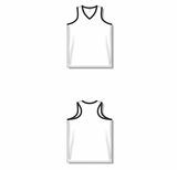 Athletic Knit (AK) BA583L-222 White/Black Ladies Softball Jersey