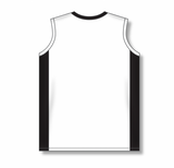 Athletic Knit (AK) BA601L-222 Ladies White/Black Softball Jersey