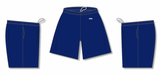 Athletic Knit (AK) BAS1700L-004 Ladies Navy Baseball Shorts