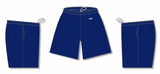 Athletic Knit (AK) BAS1700M-004 Mens Navy Baseball Shorts