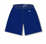 Athletic Knit (AK) BAS1700M-004 Mens Navy Baseball Shorts