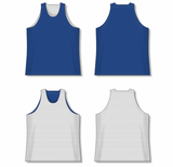Athletic Knit (AK) BR1302Y-206 Youth Royal Blue/White Reversible League Basketball Jersey