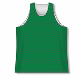 Athletic Knit (AK) BR1302A-210 Adult Kelly Green/White Reversible League Basketball Jersey