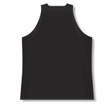 Athletic Knit (AK) BR1302A-221 Adult Black/White Reversible League Basketball Jersey