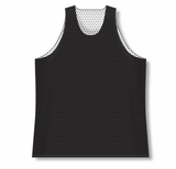 Athletic Knit (AK) BR1302Y-221 Youth Black/White Reversible League Basketball Jersey