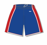 Athletic Knit (AK) BS1735Y-333 Youth Detroit Pistons Royal Blue Pro Basketball Shorts