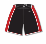Athletic Knit (AK) BS1735A-348 Adult Chicago Bulls Black Pro Basketball Shorts